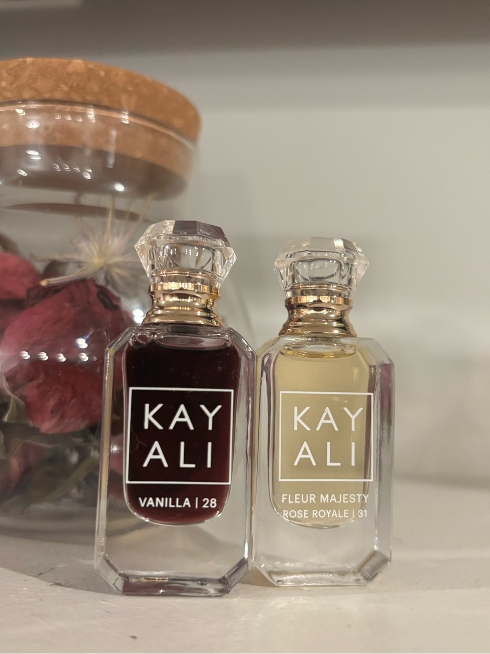 Kayali Women's Vanilla 28 & Fleur Majesty Rose Royale 31 Travel Fragrance Duo